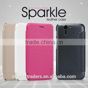 NILLKIN Sparkle Series Wallet PU Leather Case For Asus Padfone S(PF500KL) MT-2971 thumbnail-1
