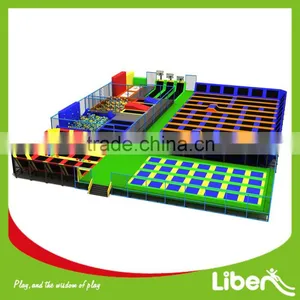 Commercial Large Indoor Trampoline Park, Foam Pit Trampoline Park for Adults and Kids thumbnail-1