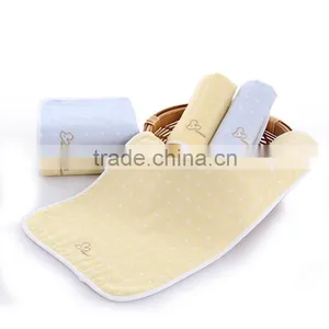 Combed Cotton Embroidered Edging Face Towel thumbnail-1
