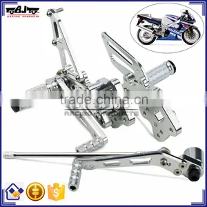 ARS-K6 Aftermarket CNC Forward Control Bracket Foot Peg Motorcycle for Suzuki GSXR 600/750 06-09 thumbnail-1