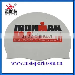 National Race Swimming Cap Silicone Fish thumbnail-2