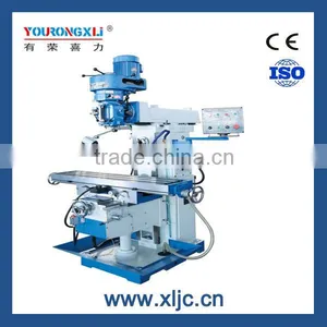 XL6330W Bridgport Style Vertical and Horizontal Turret Milling Machine With Built-in Rotary Table thumbnail-1