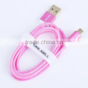 Samsung S6 Micro USB Cable 5pin Metal Cable USB 2.0 Charger thumbnail-2