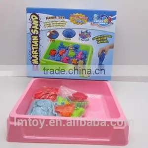 Ocean Animal Space Sand With 10 Sand Mold + 1 Table, Magic Motion Sand 500G thumbnail-2