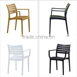 High Quality Polypropylene Plastic Stacking Chair HYQ-01A thumbnail-1