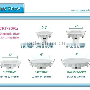 5inch LED Recessed Retrofit Downlight 16w 4000k 1300 Lumens thumbnail-4