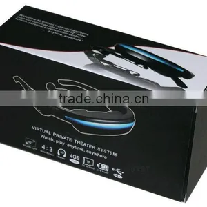 Movies on 52" Virtual Screen EyeWear Video Glasses With Built in 4gb Memory VG280 thumbnail-6