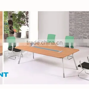 Excellent Aluminum Conference Table With MDF and Steel Frame thumbnail-1