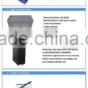 High Quality 7KW 96V Off Grid Solar Power System For Home Use thumbnail-2