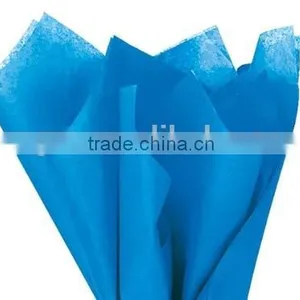 Brilliant Blue Wrap Tissue Paper 15" X 20" - 100 Sheets thumbnail-1