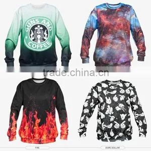 Fashion Design No Hood Sweatshirt For Men With Custom Logo And Label thumbnail-1
