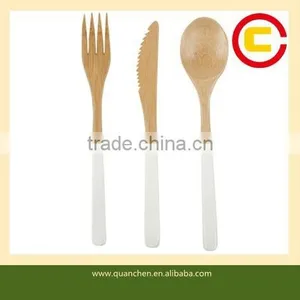 Natural Bamboo Tableware Set thumbnail-1