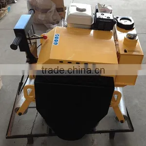 2015 Walk Behind Soil Single Drum Small Mini Vibratory Tamping Roller thumbnail-3