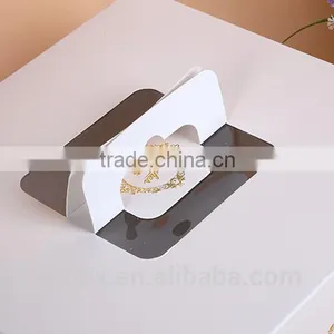 Lovely Romantic Decorative Cupcake Candy Chocolate Wedding Invitation Sweet Box thumbnail-6