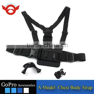 A Model:chest Body Stra Chest Belt for Gopro Hero 2/3/3+/4/4 Session, Gopro Accessories With 3-way Adjustment Base thumbnail-6