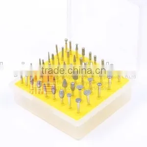 Yiyan Jewelers Rotary Bits Diamond Burs for Grinding and Carving thumbnail-2