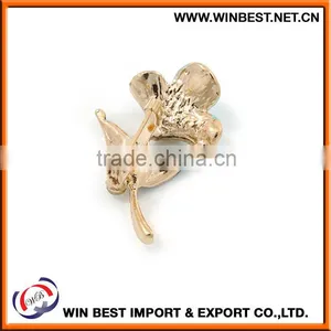 Gold Supplier China Costume Jewellery Trendy Brooches, Flower Antique Brooches thumbnail-3