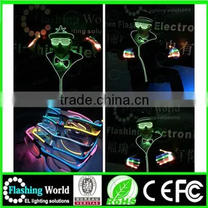 Factory Wholesale Crazy Funny Wire Framed Glasses thumbnail-3
