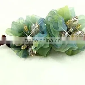 New Fashion Lace Banana Clip Delicate Flower Hair Hair Accessories thumbnail-1