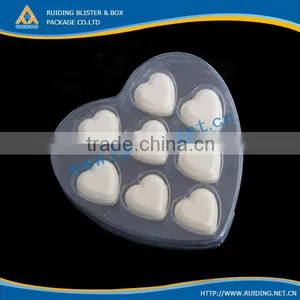 OEM Clear Pvc Heart-shaped Box for Soap thumbnail-1