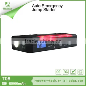 Multi Function Mini Led Light 12V Lithium Battery Jump Starter 14000mAh thumbnail-1