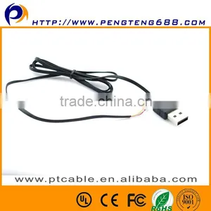 USB A/M TO OPEN Cable thumbnail-1