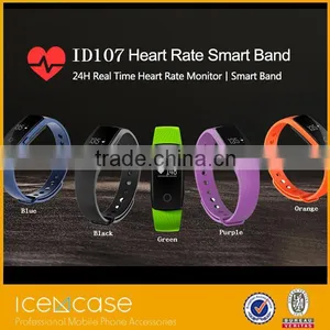 High Quality Heart Rate Monitor Smart Band Watch Bracelet thumbnail-1