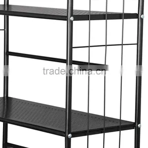 5 Tire Antique Wrought Iron Step Metal Plant Stand thumbnail-3