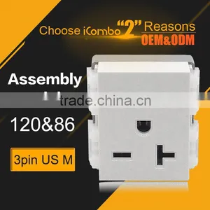 3 PIN Mutil Function Modulars for US Socket thumbnail-1