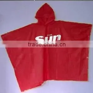 Square Pvc Poncho With Print for Girls thumbnail-3
