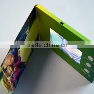 LCD Screen High Quality Video Brochure Card, Digital Video Book,video Mailer thumbnail-1