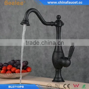 Beelee Kitchen Basin Faucet Paint Baking Fnishing Tap Black Mixer thumbnail-5