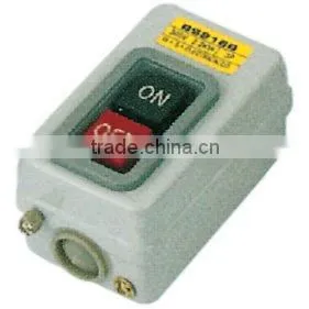 CNGAD Black and Red 2-button Switch Control Box(pushbutton Control Box,electrical Switch Box)(BS216B) thumbnail-1