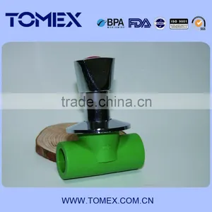 2015 Ppr Pipe and Fittings Green Ppr Water Stop Valve High Quality Chrome Valve thumbnail-1