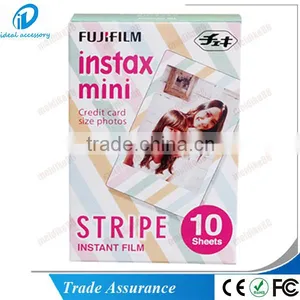 Brand New FUJI Fujifilm Instax Mini Stripe Instant Photo Film 10sheets for Mini7s/8/25/50/90, Sp-1 thumbnail-2