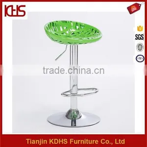 Factory Direct Sale Leisure Plastic Swivel Bar Stool for Sale thumbnail-1