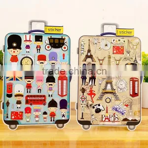 Cartoon Shape Pvc Paper Stickers for Promotional Gift/luggage Sticker thumbnail-1