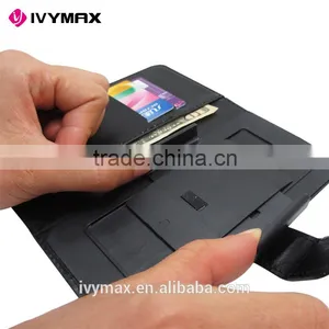 Manufacturer Wholesale PU Leather Universal Smart Phone Wallet Case With Plastic Slider for All Phones Quality Choice Most Popular thumbnail-3