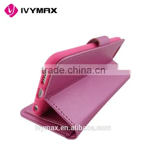 2016 Trending Products Rich Diary Wallet Case Premium Soft Synthetic Leather Case With ID Credit Card Slots for Iphone 6 thumbnail-6