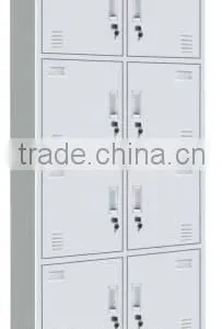 Chinese Factory Sale Steel Locker With Clothes Cabinet Hanging and Shelf thumbnail-3