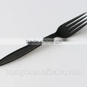 Plastic Disposable Cutlery Black Factory thumbnail-2