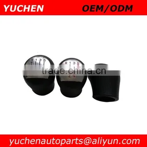 YUCHEN Car Shift Knob With Red Black Chrome Color Gear Knob Car Spare Parts For RENAULT CLIO II KANGOO II TWINGO thumbnail-2