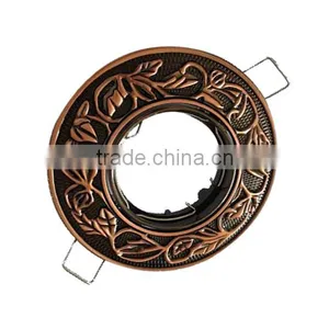 Round Shape Downlight Fixture Gu10 Bulb Zinc Die-casting Body thumbnail-3