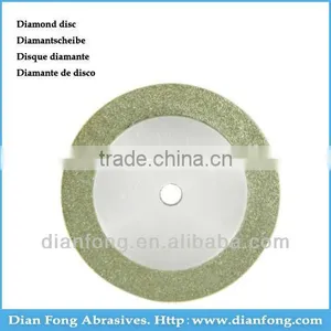 A19D15 19mm Flexible Miniature Solid Dental Edge Coated Diamond Disc Diamond Grinding Wheels thumbnail-1