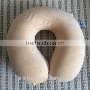 Travel Pillow U Shape Pillow Super Soft Fabric Neck Pillow 100% Polyester LS-U-001-A thumbnail-1