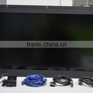 32 Inch IR Touch Screen Lcd Monitor for Bank Hospital Station thumbnail-3