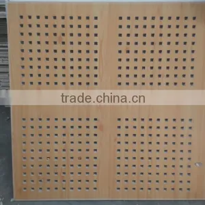 Big &small Round Cross Hole Perforated Gypsum Board Tile thumbnail-2
