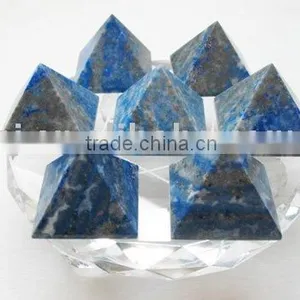 Natural Lapis Lazuli Pyramid thumbnail-1