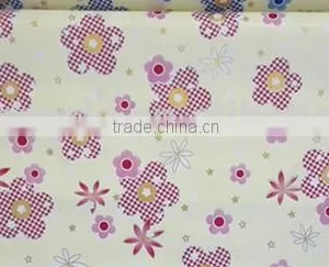 Printed Pvc Soft Tablecloth Small Flowers Design for Daily Use Leather thumbnail-4