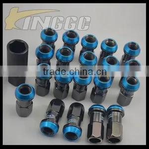 Racing Floating Auto Wheel Lug Nuts Titanium Nuts And Bolts M12XP1.5 and M12XP1.25 thumbnail-2